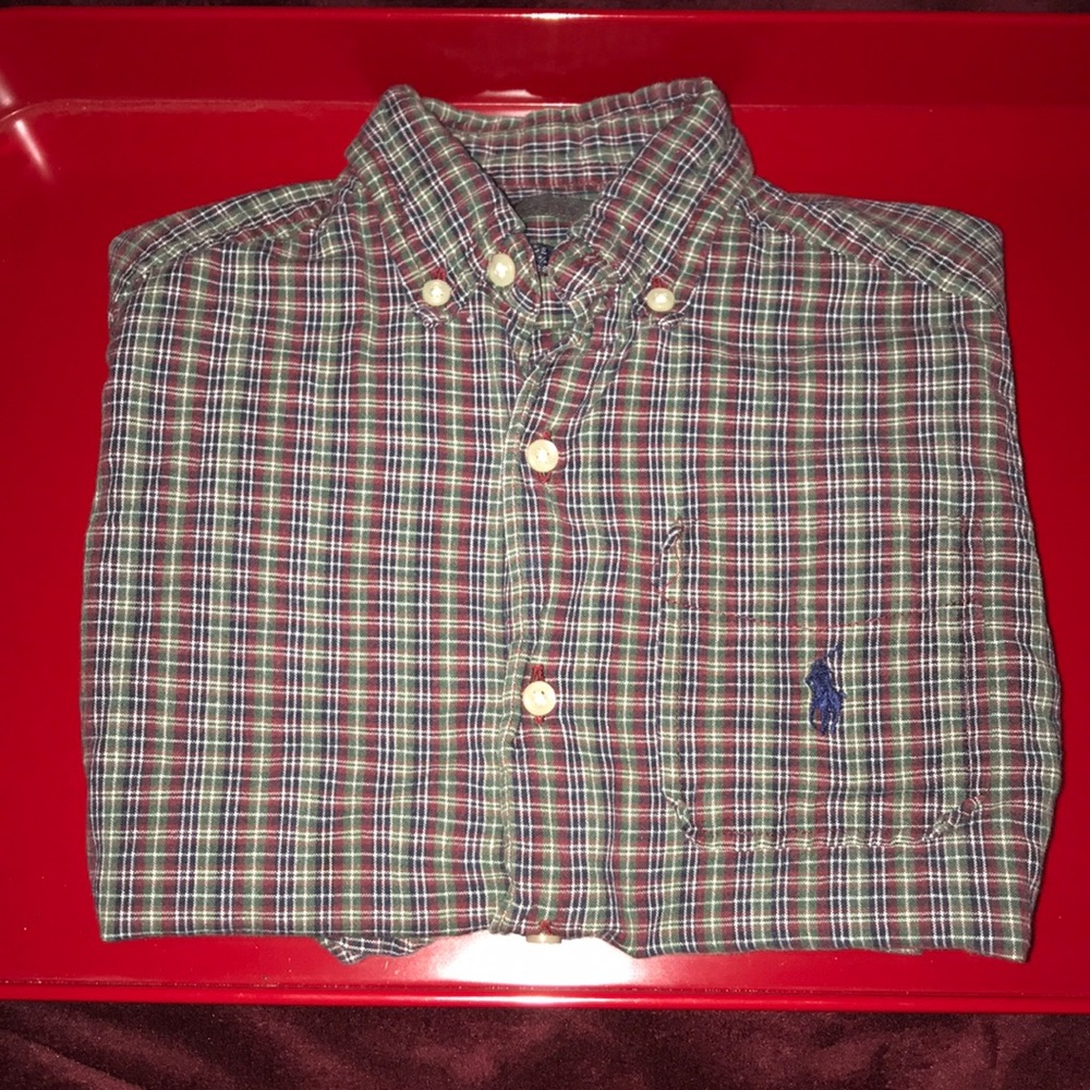 Ralph Lauren Light Cotton Long Sleeve Button Down